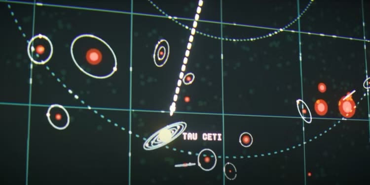 Tau Ceti Map